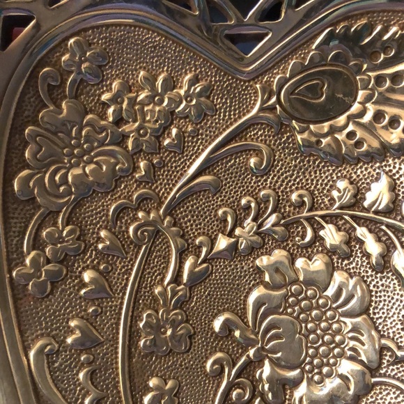 Brighton VANITY FAIR GARDEN HEART retired trinket dish - Picture 15 of 16